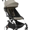 Passeggino YOYO3 Telaio Bianco e Seduta Taupe - Dai 6 Mesi