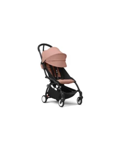 Passeggino YOYO3 Telaio Nero e Seduta Ginger - Dai 6 Mesi