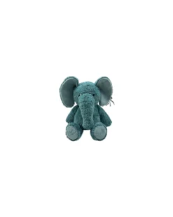 Peluche Elly L'Elefante - Blu - Grande - 34 cm