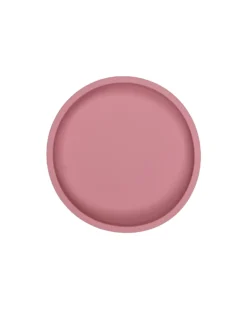 Piatto in Silicone - Rosa Antico - 100% Sicuro