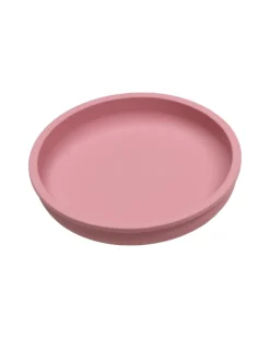 Piatto in Silicone - Rosa Antico - 100% Sicuro