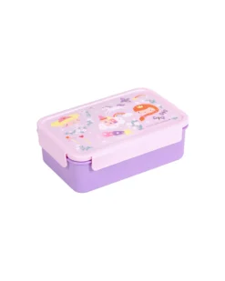 Porta Pranzo Bento - Principesse - Scomparti Estraibili