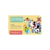 Puzzle Magnetico della Fattoria MagneKids™ - 17 Figure e 30 Pezzi da Accoppiare - Impara le Parole Giocando