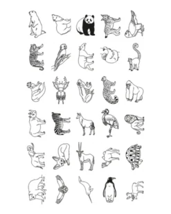 Ricarica per Kidydraw Mini - Animali e Pirati