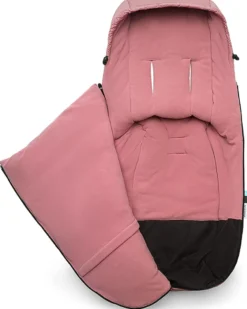 Sacco a Pelo Invernale Hi-Tech Universale per Passeggino Bugaboo - Evening Pink - con Piumino Extra Interno!