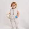 Sacco Nanna con Piedini e Calzini Incorporati - Dawn Stripes - TOG 1 - 2 anni (80-90 cm)