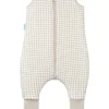 Sacco Nanna con Piedini e Calzini Incorporati - Vichy Beige - TOG 2.5 - 1 anno (70-80 cm)