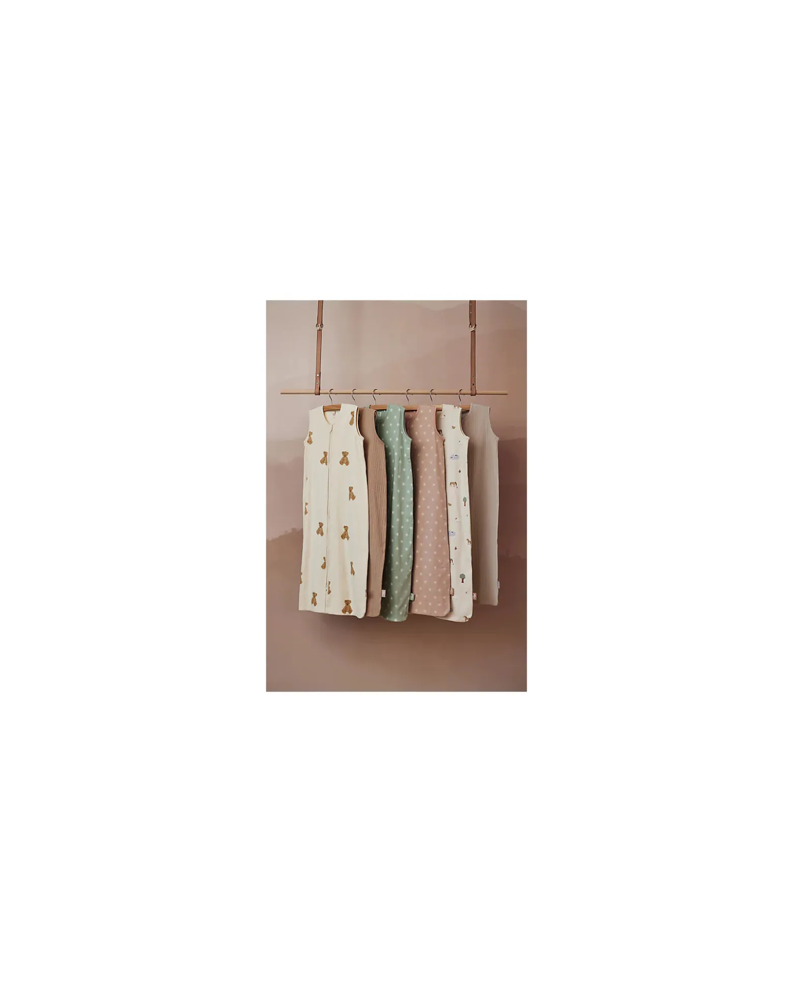 Sacco Nanna Jersey - Teddy Bear - 70 cm - TOG 0,5 - 100% Cotone