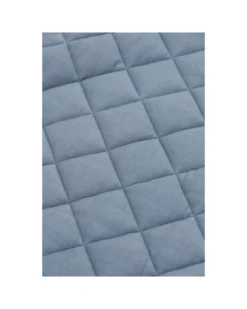 Sacco Portagiochi e Tappeto Gioco Imbottito 2 in 1 Original Cotone Biologico - Blu Papavero