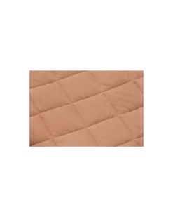 Sacco Portagiochi e Tappeto Gioco Imbottito 2 in 1 Soft Cotone Biologico - Marrone Aranciato