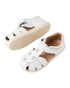 Sandali I Walk Holly - Bianco - Pelle Premium - Camminatori Esperti