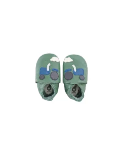 Scarpina Soft Sole - Trattore - Verde Oliva - La cosa migliore dopo i piedi scalzi!