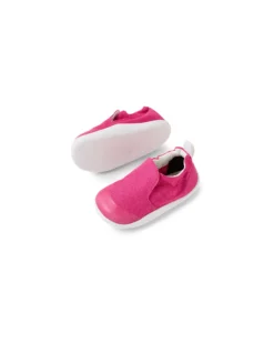 Scarpine Xplorer Scamp Organic - Rose Violet - Cotone Bio - Primi Passi
