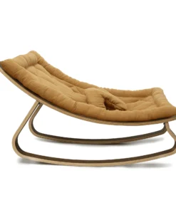 Sdraietta Levo in Legno di Faggio - Camel - 100% Cotone Biologico!