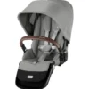 Seconda Seduta per Passeggino Gazelle S - Argento - Stone Grey