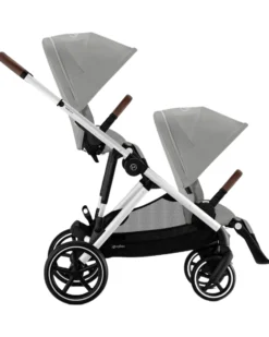 Seconda Seduta per Passeggino Gazelle S - Argento - Stone Grey