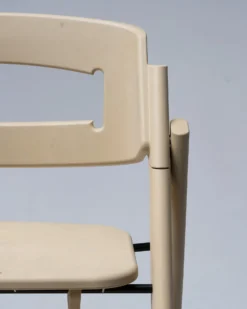Sedia Evolutiva KLAPP - Sabbia - Pieghevole Salvaspazio - 100% Materiali Riciclati