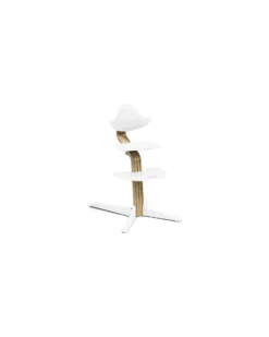 Sedia Evolutiva Nomi - Bianco - Legno di Rovere