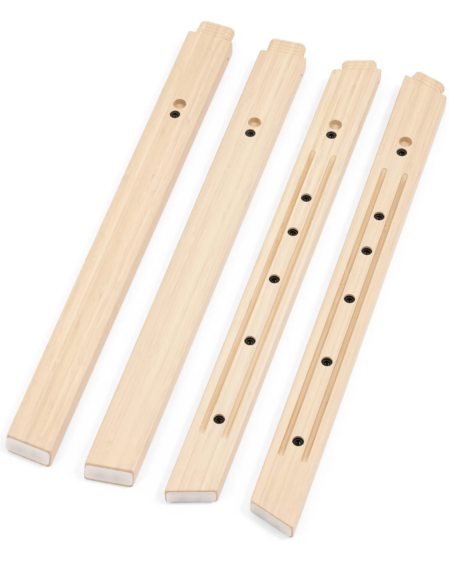 Sedia Evolutiva Steps con Baby Set Vassoio e Imbracatura - Bianco e Naturale - Dai 6 Mesi