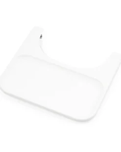 Sedia Evolutiva Steps con Baby Set Vassoio e Imbracatura - Bianco e Naturale - Dai 6 Mesi