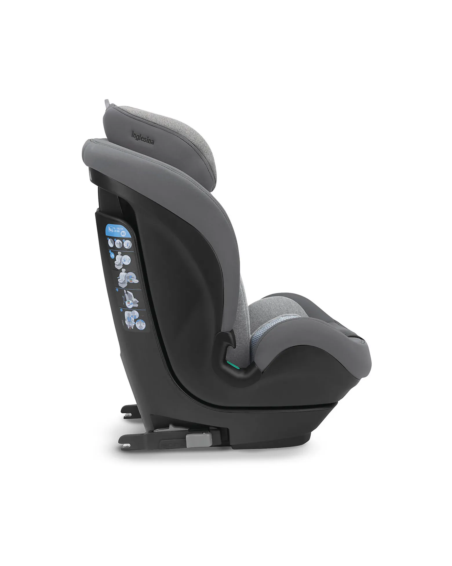 Seggiolino Auto Caboto i-Size - Vulcan Black - dai 15 Mesi Fino a 12 Anni