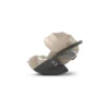 Seggiolino Auto Cloud T I-Size Plus - Cozy Beige - Tessuto Traspirante in Rete 3D - Innovativa Tecnologia di Reclinazione
