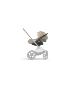 Seggiolino Auto Cloud T I-Size Plus - Cozy Beige - Tessuto Traspirante in Rete 3D - Innovativa Tecnologia di Reclinazione