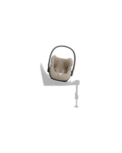 Seggiolino Auto Cloud T I-Size Plus - Cozy Beige - Tessuto Traspirante in Rete 3D - Innovativa Tecnologia di Reclinazione