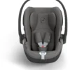 Seggiolino Auto Cloud T I-Size Plus - Mirage Grey - Tessuto Traspirante in Rete 3D - Innovativa Tecnologia di Reclinazione