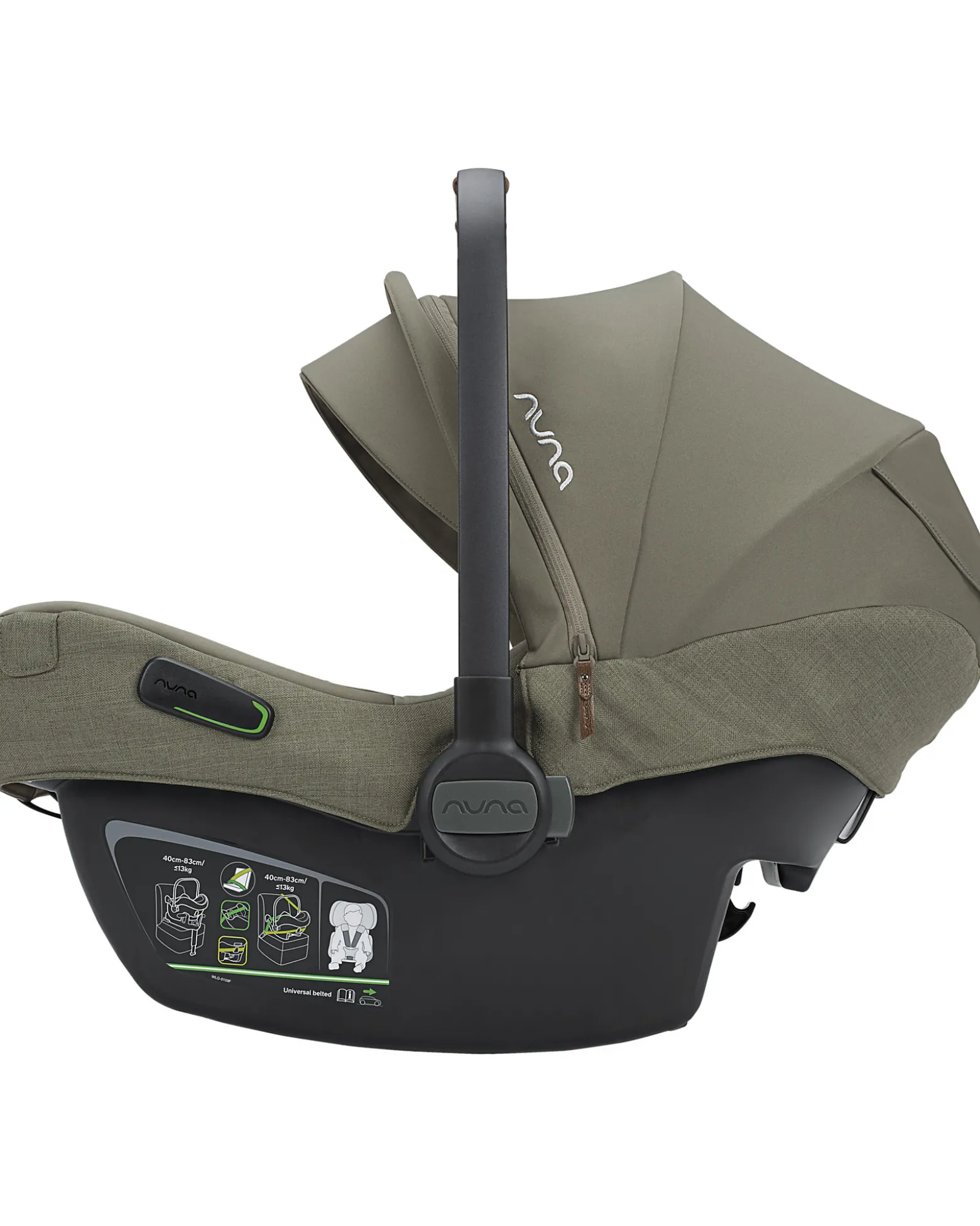 Seggiolino Auto Pipa Next i-Size - Pine - Doppia Installazione - Gruppo 0+