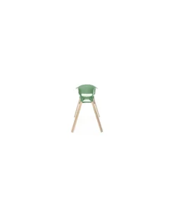 Seggiolone Clikk - Clover Green - da 6 Mesi a 3 Anni - Legno Massiccio