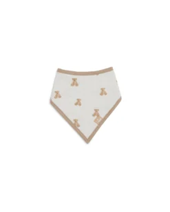 Set 2 Bavaglini Bandana - Teddy Bear - Certificazione GOTS