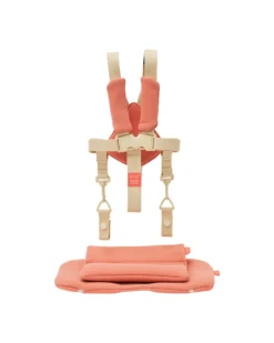 Set Cintura a 5 Punti + Cuscino per Sedia Evolutiva KLAPP - Terracotta