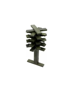 Set Costruzioni 40 Pezzi - Verde - Legno - Educativo e Divertente!