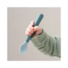 Set 3 Cucchiaini Foodie - Anti-Slip per Neonati - Blu - 100% PP Alimentare