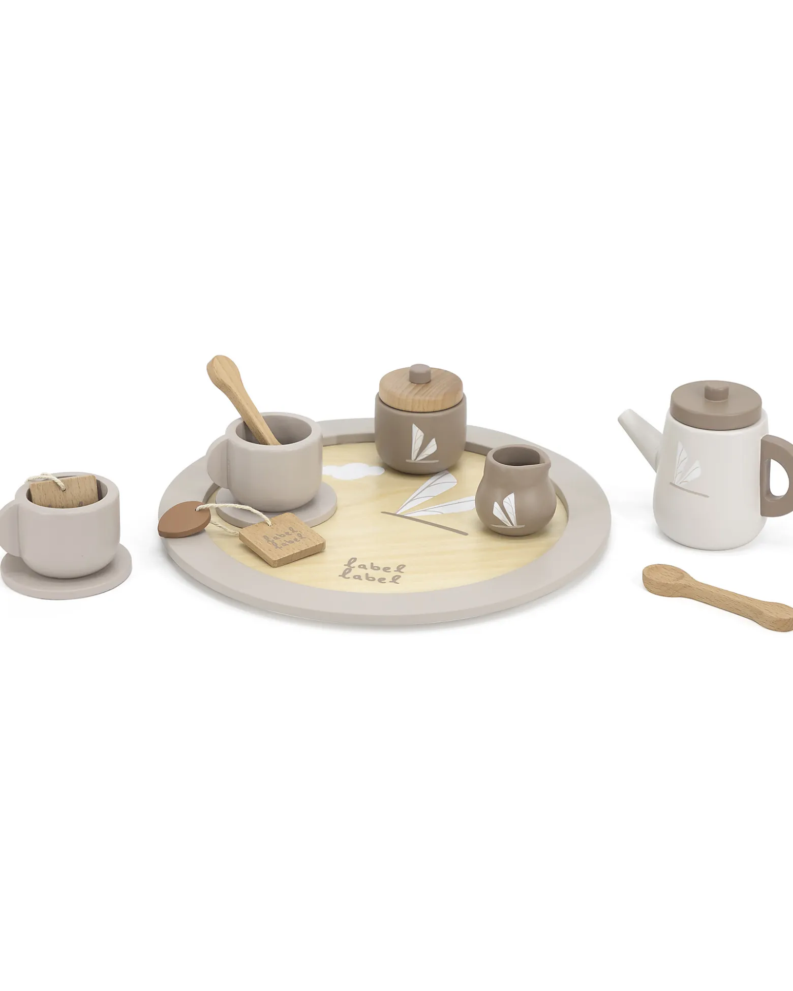 Set da Te in Legno FSC - Beige - 12+ m