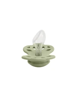Set di 2 Ciucci Infinity - Tettarella Anatomica in Silicone - Avorio/Salvia - Senza PBA e PVC!