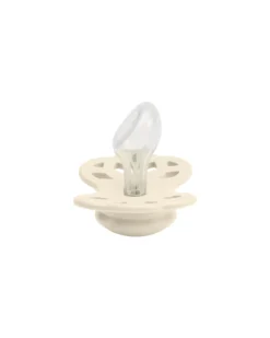 Set di 2 Ciucci Infinity - Tettarella Anatomica in Silicone - Avorio/Salvia - Senza PBA e PVC!