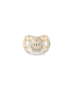 Set di 2 Ciucci Night&Day - Tettarella Simmetrica SX Pro in Silicone - Leone - 6-18 Mesi