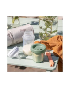 Set di 3 Contenitori Baby Food - Croco - Verde