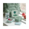 Set di 3 Contenitori Merenda - Happy Clouds - Verde