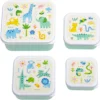 Set di Contenitori Porta Pranzo e Porta Merenda - Giungla
