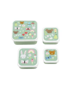 Set di Contenitori Porta Pranzo e Porta Merenda - Gioia