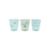 Set di 3 Mini Bicchieri Yummy - Happy Clouds - Verde