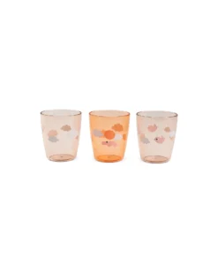 Set di 3 Mini Bicchieri Yummy - Happy Clouds - Papaya