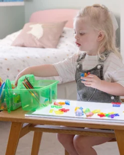 Set di Scoperta Traslucidi - 245 Pezzi - da 3 Anni - Per Lavagna Luminosa