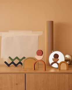Set in Legno da Costruzione - Forme - Gioco Educativo Fatto a Mano per Stimolare il tuo Bambino