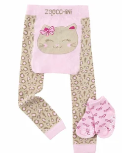 Set Leggings e Calzini Antiscivolo Kallie la Gattina Grip+Easy