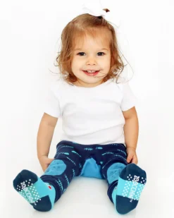 Set Leggings e Calzini Antiscivolo Grip+Easy - Sherman lo Squalo