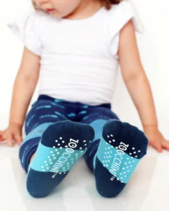Set Leggings e Calzini Antiscivolo Grip+Easy - Sherman lo Squalo